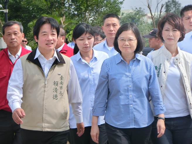 蔡英文5日宣佈由臺南市長賴清德接替“閣揆”。