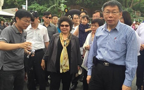 陳菊被拱選臺北市長 網友：柯文哲這一招已把她打趴
