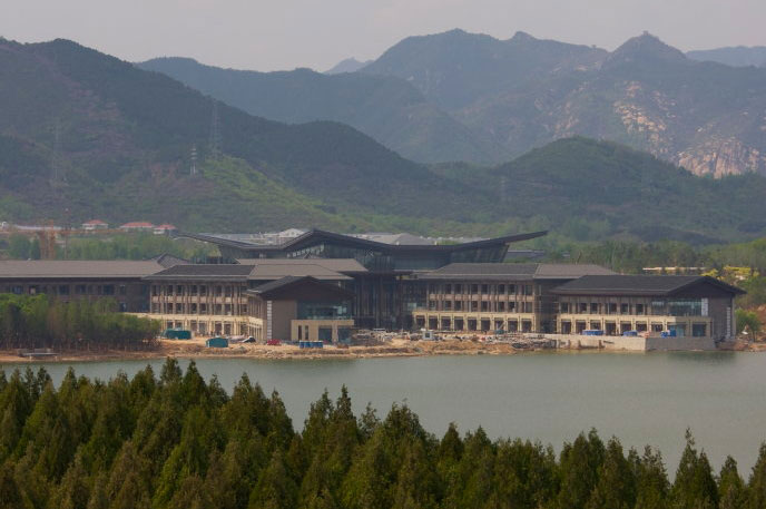 懷柔雁棲湖畔，2014北京APEC主會場