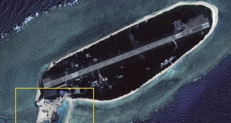美國智庫：南海太平島在建機場可起降F-16戰機