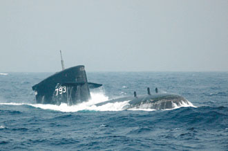 臺軍方“逆向”造潛艦面對老潛艇邊延壽邊摸索（圖）