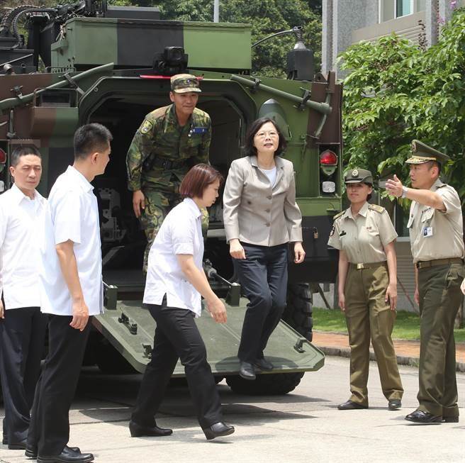 臺灣首次政軍兵推 將模擬蔡英文車隊遇襲