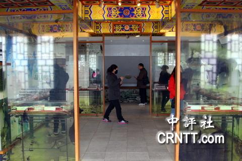 莒光樓頂為胡璉將軍展示廳，擺放多種勳章介紹