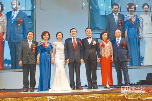 胡志強兒子結婚4位歷任國民黨主席同場道賀
