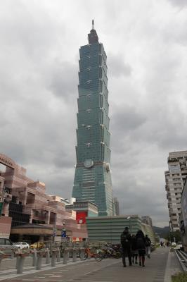 101大樓蟬聯臺北地王 每平方米34萬人民幣(圖)