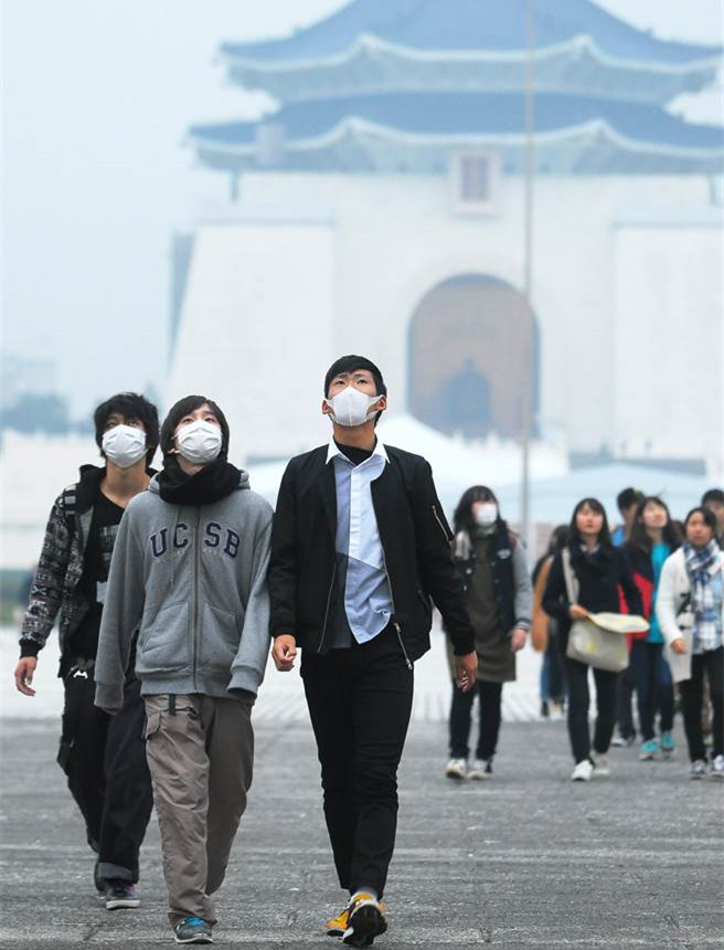 臺灣近3年PM2.5平均值僅2地合格（圖）