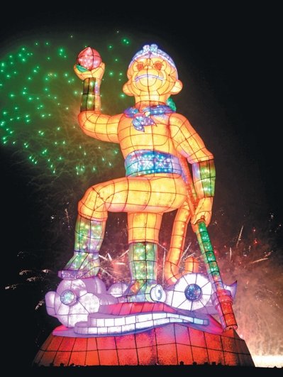 臺灣元宵節燈會昨晚開幕 吸引130萬人次規模破紀錄