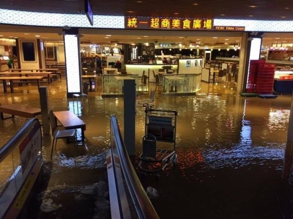 桃園機場遭37年最重水災 機場董事長總經理引咎下臺