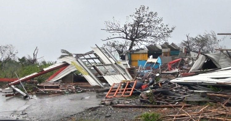臺東縣太麻裏鄉一戶人家屋子被夷為平地，災後重建急需人力協助