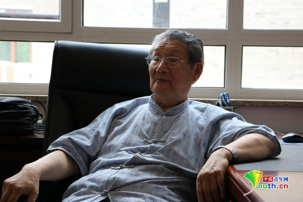 北京大學哲學系教授樓宇烈接受中國青年網記者專訪