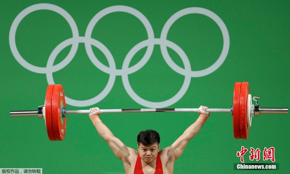 奧運會男子舉重56公斤級 龍清泉破世界紀錄奪冠