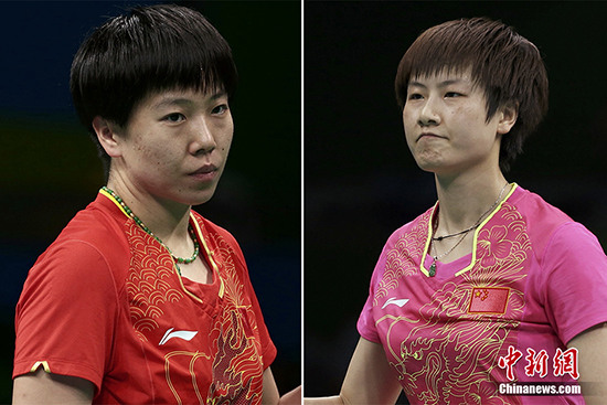 中國隊提前鎖定乒乓球女單金牌孔令輝稱不會現場看決賽