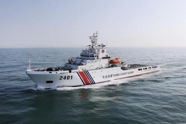中國2401號海警船。 資料圖