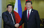 習近平會見菲律賓總統杜特爾特