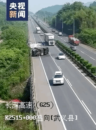 高速路上，他們突然停車了！