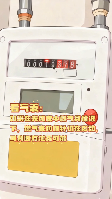 AI動畫堶嚴寒冬日莫忘燃氣安全,這份錦囊請查收