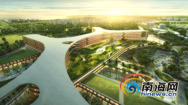 文昌鲁能山海天 海上丝路风满帆