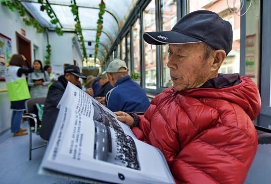 資料圖:中國老年人。新華社記者 李欣 攝