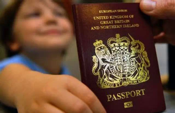 資料圖：英國護照