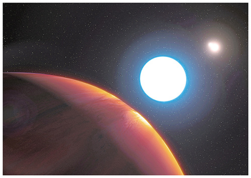 科學家發現擁有3個太陽的行星形成于1600萬年前（圖）