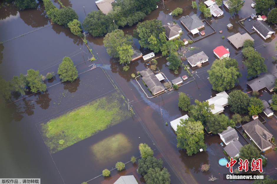 美國路易斯安州洪水致嚴重內澇 4萬民居被淹