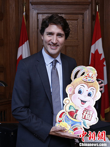 加拿大總理特魯多8月30日正式訪華並出席G20峰會