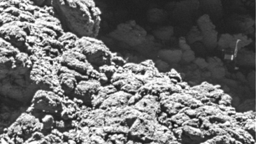 彗星登陸器菲萊再現身 此前被科學家認為失蹤(圖)