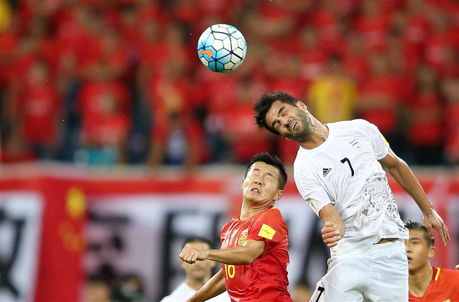 世預賽：中國隊0-0戰平伊朗隊