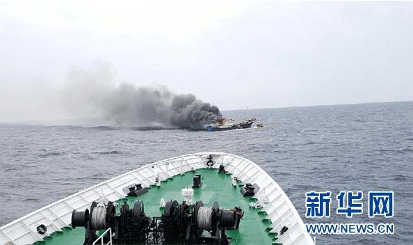 中國漁船在韓海域起火致3死 疑因韓方投放爆音彈