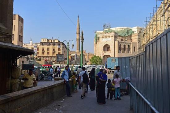資料圖片：這是2016年9月18日在埃及首都開羅拍攝的伊斯蘭古城一角。 新華社發
