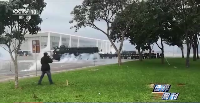 世界周刊堶巴西騷亂中的“美式劇本”