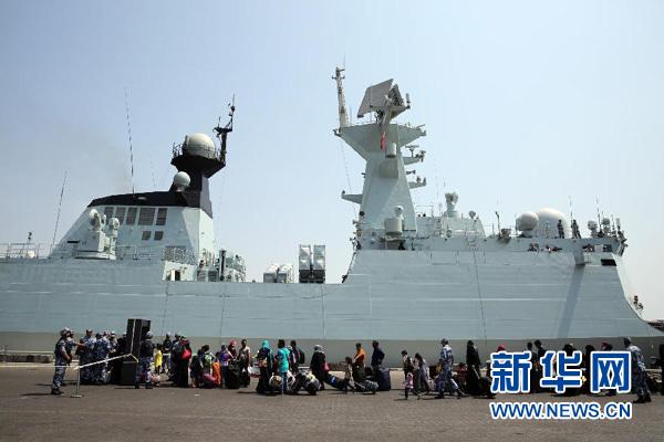中國政府協助撤離巴基斯坦等10國在葉門公民