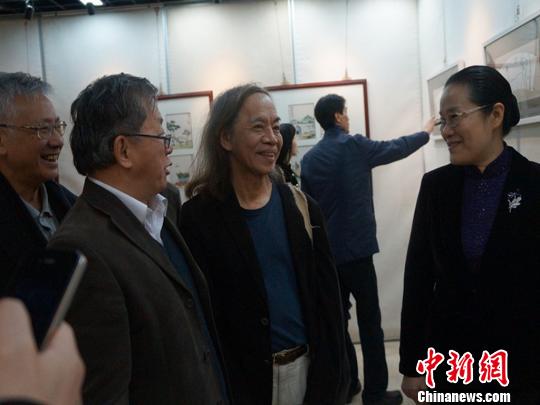 豐子愷與臺灣漫畫家蔡志忠漫畫作品在上海聯展