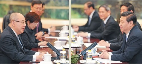 2013年6月13日  “習吳會”　