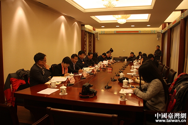 “海歸暢談五中全會”座談會9日下午在北京歐美同學會舉行。（台灣網 李學磊 攝）