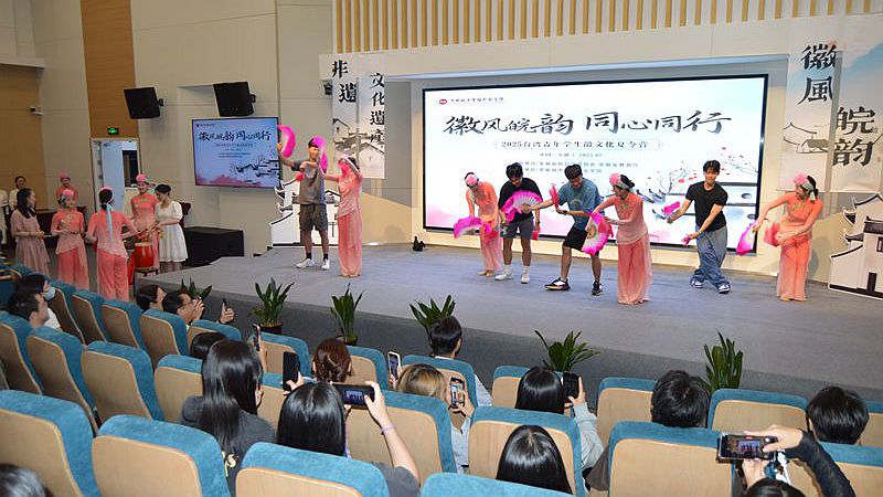 2025台灣青年學生徽文化夏令營在安徽舉行