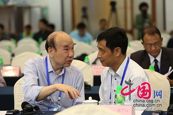 第七屆北京人權論壇開幕 與會嘉賓交流