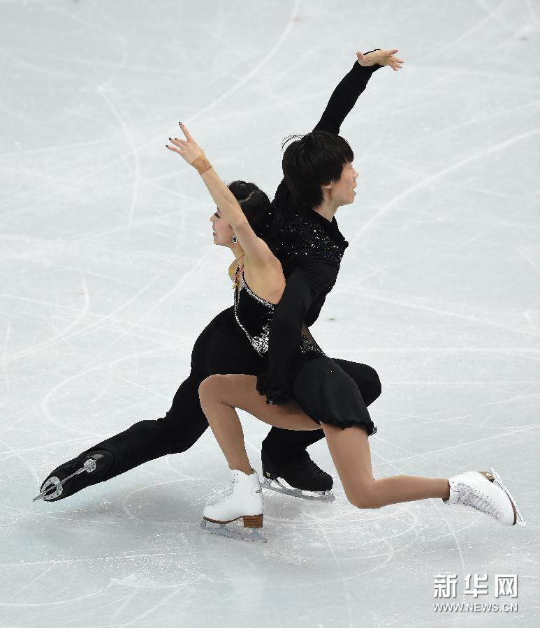 （冬奧會）（2）花樣滑冰——龐清/佟健亮相雙人滑短節目