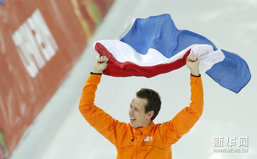 （冬奧會）（4）速度滑冰——男子1000米：荷蘭選手奪冠