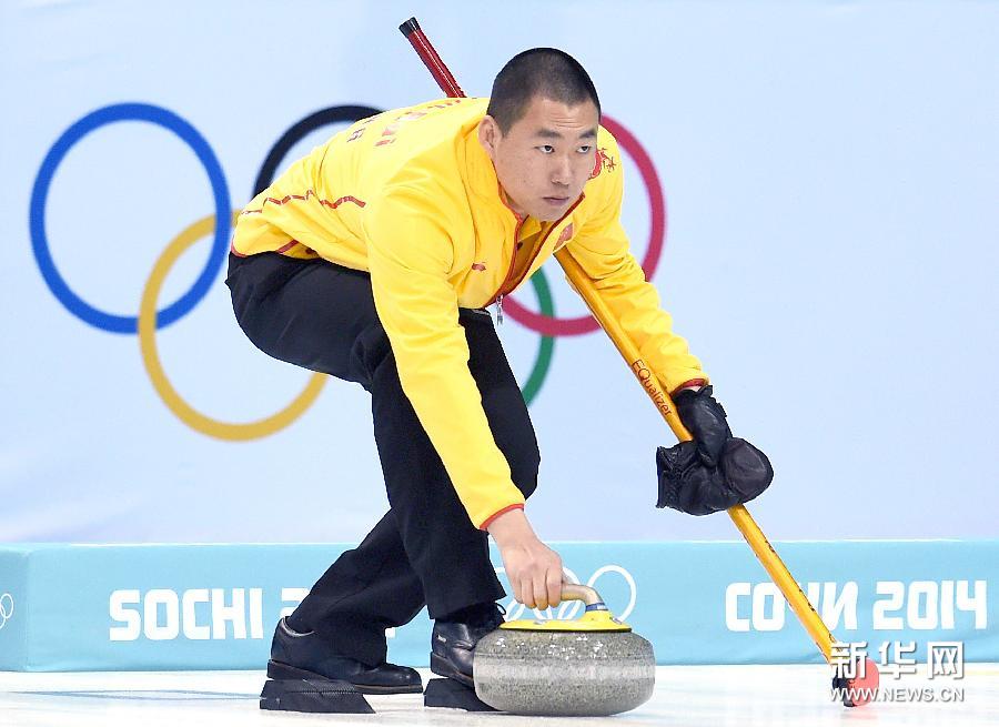（冬奧會）（5）冰壺——中國隊無緣男子冰壺決賽