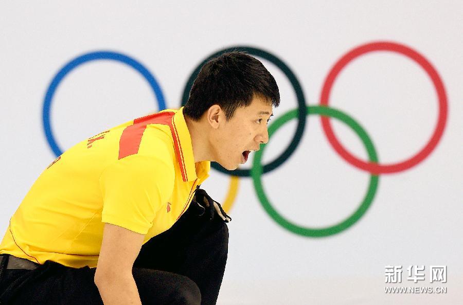 （冬奧會）（4）冰壺——中國隊無緣男子冰壺決賽