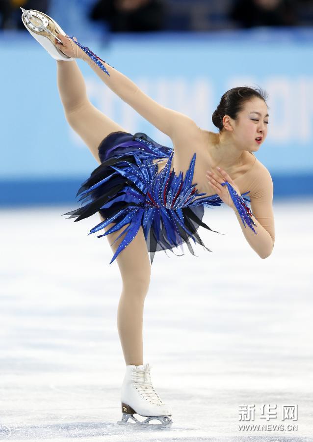 （冬奧會）（4）花樣滑冰——淺田真央獲得女子單人滑第六名