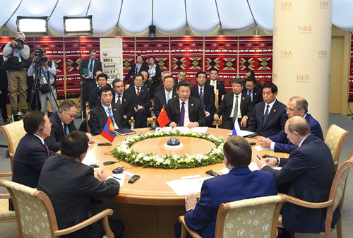 中俄蒙三國元首第二次會晤