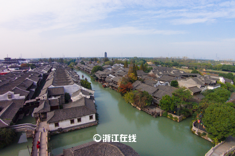 【組圖】大會探營：WIC前夕空中俯瞰水鄉烏鎮