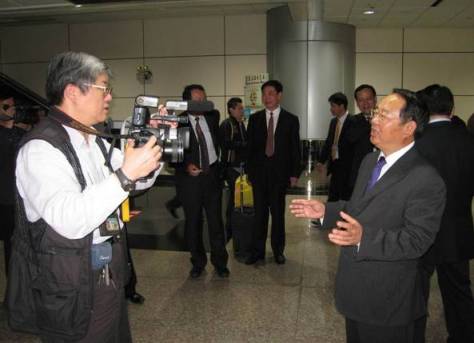 好客山东号再飞台北 山东省旅游交流团赴台