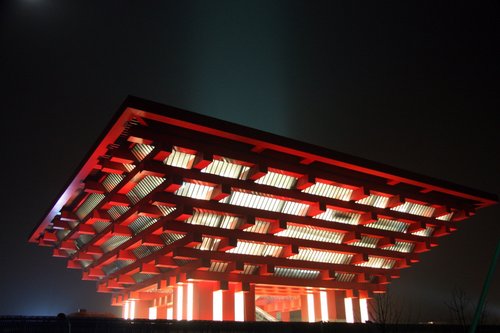世博園區建設已完成九成 中國館開始全面布展