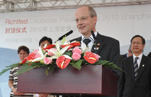 德國政府總代表迪特馬爾?施米茨致辭